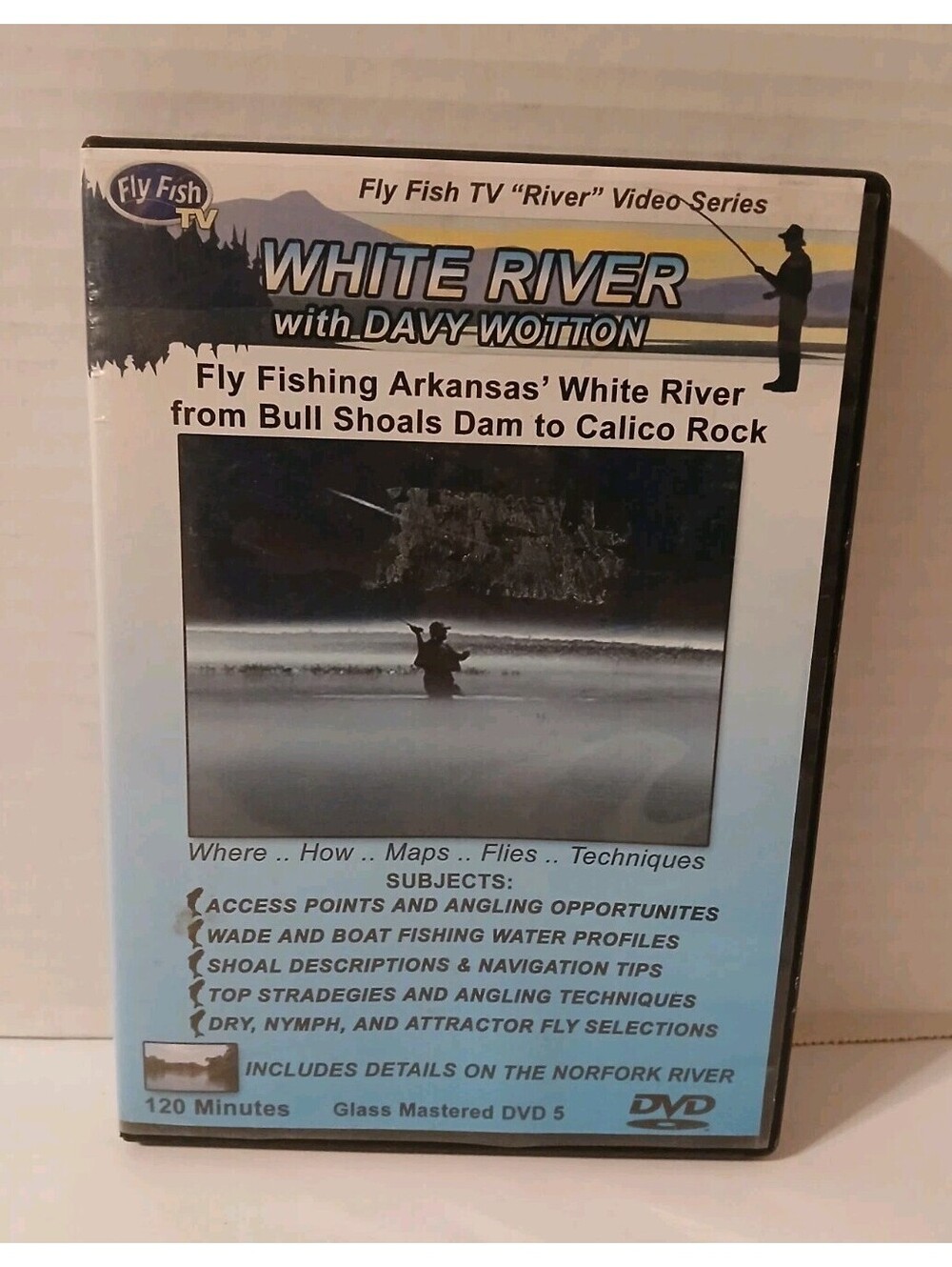 white river with davy wotton Dvd Fly Fish Tv 2007 Fishing